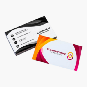 Cartão de Visitas, Couchê 300g, 91x51mm - 4x1