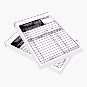 Bloco/Talão Apergaminhado 75g - 15x20cm - 1x0 - 100/1